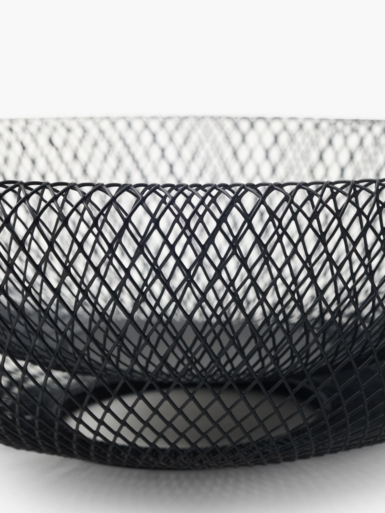 Корзина для фруктов металлическая черная MBM HOME модель KP-144 BLACK Фото