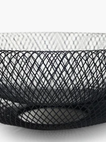 Корзина для фруктов металлическая черная MBM HOME модель KP-144 BLACK Фото