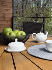 Корзина для фруктов металлическая черная MBM HOME модель KP-144 BLACK Фото