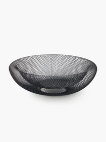 Корзина для фруктов металлическая черная MBM HOME модель KP-144 BLACK Фото
