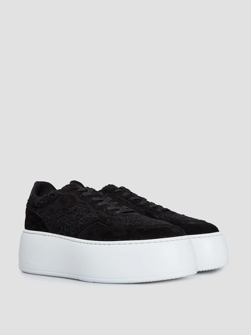 Замшеві Жіночі Кеди низькі Baldinini фото 2