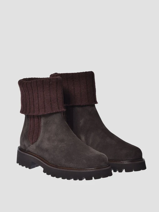 Замшеві Жіночі Челсі Baldinini фото 2