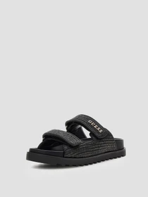 Шлёпанцы GUESS модель FLJFDE.FAP19;BLACK Фото