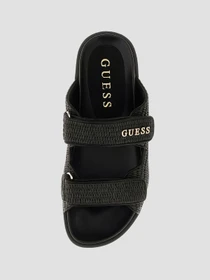 Шлёпанцы GUESS модель FLJFDE.FAP19;BLACK Фото