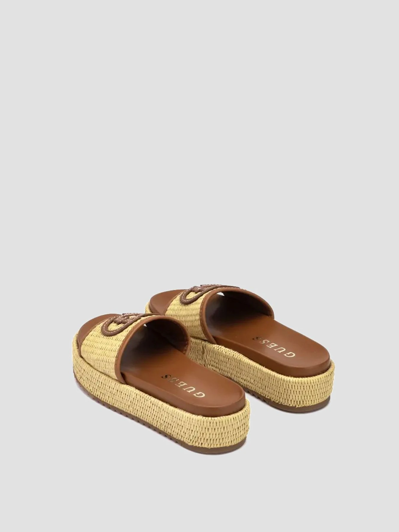 Шльопанці GUESS модель FLJLNY.FAB19;NATU Фото
