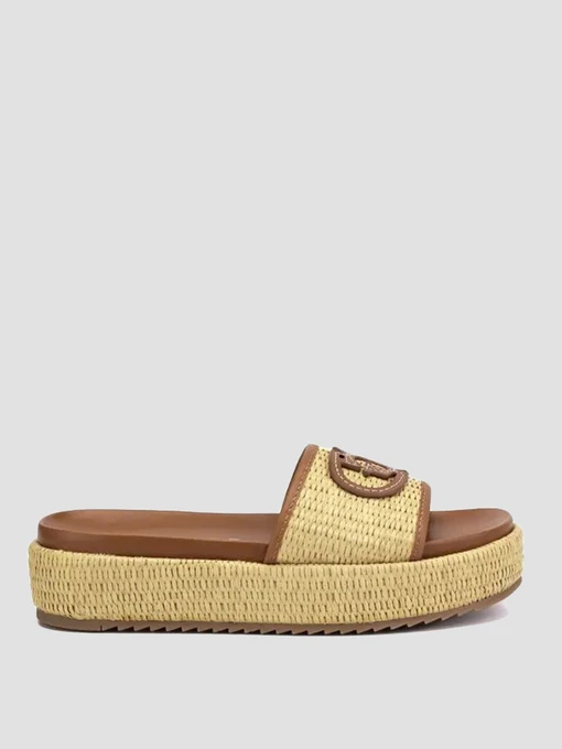 Шльопанці GUESS модель FLJLNY.FAB19;NATU Фото