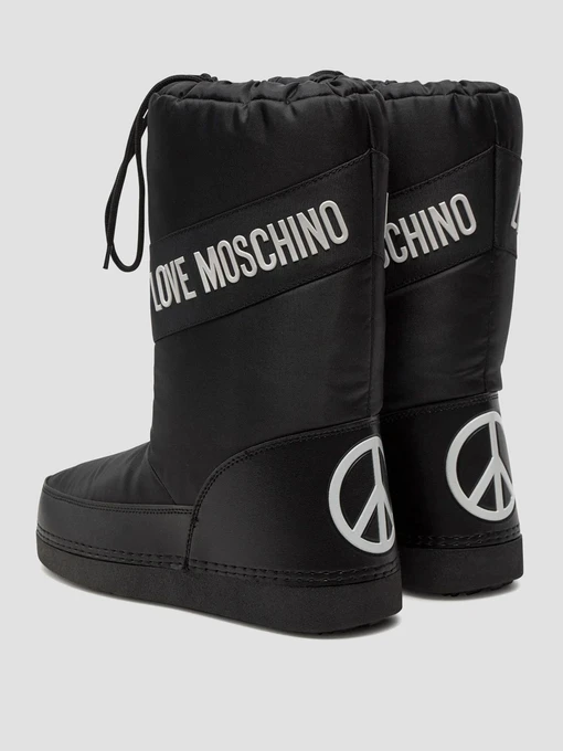 Жіночі Чоботи дутики Moschino фото 3