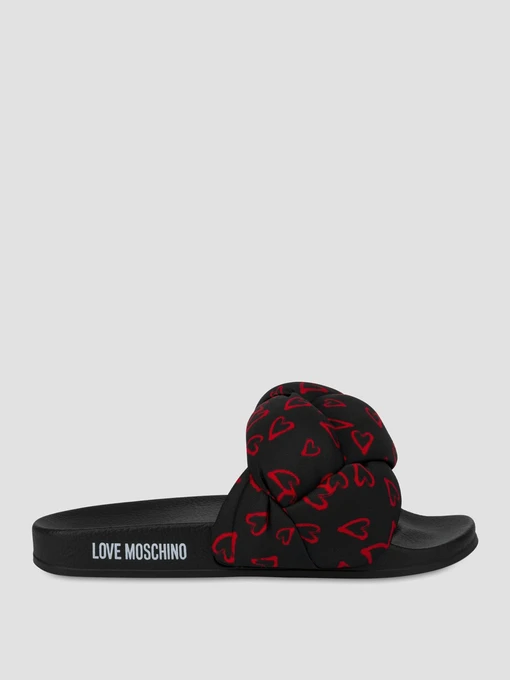 Шлёпанцы Moschino модель JA28312G0I.IW1;00A Фото