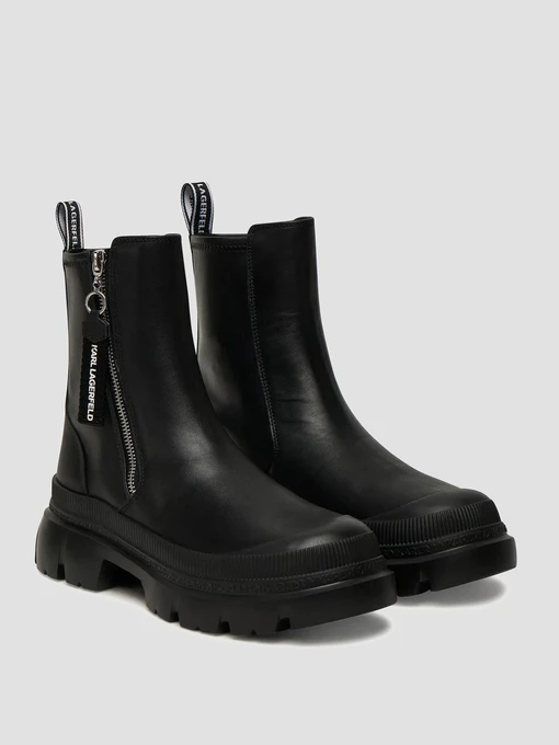 Шкіряні Жіночі Черевики Karl Lagerfeld фото 2