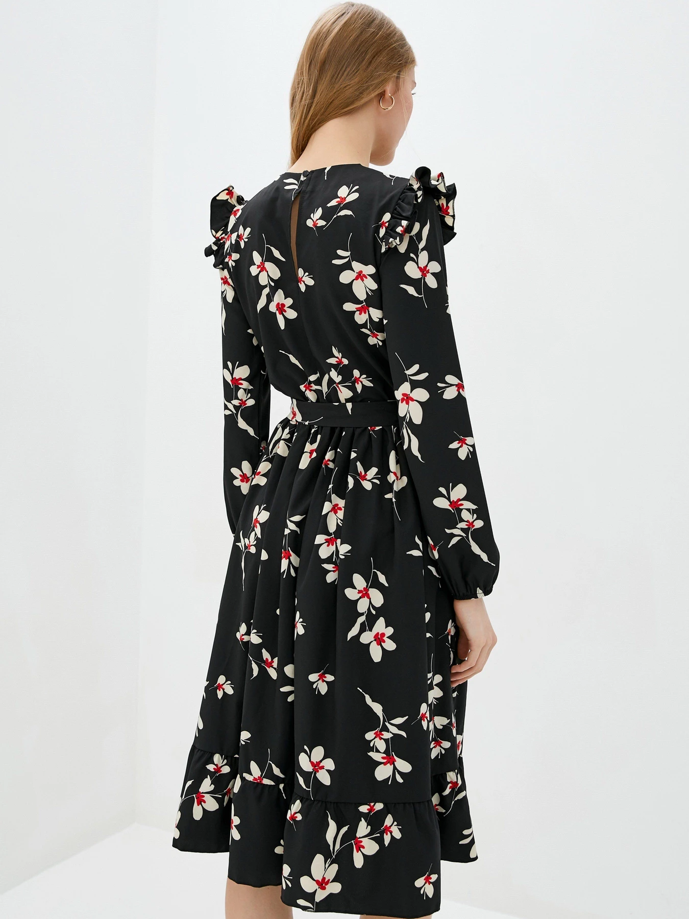 Платья ISSA Plus модель 13143_black Фото
