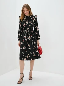 Платья ISSA Plus модель 13143_black Фото
