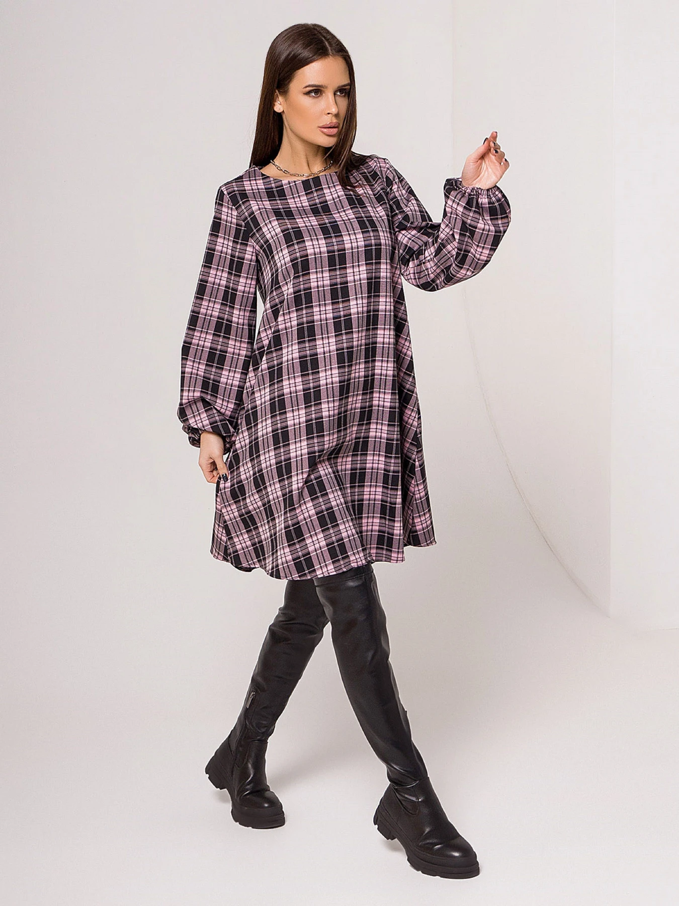 Сукні ISSA Plus модель 13120_pink Фото