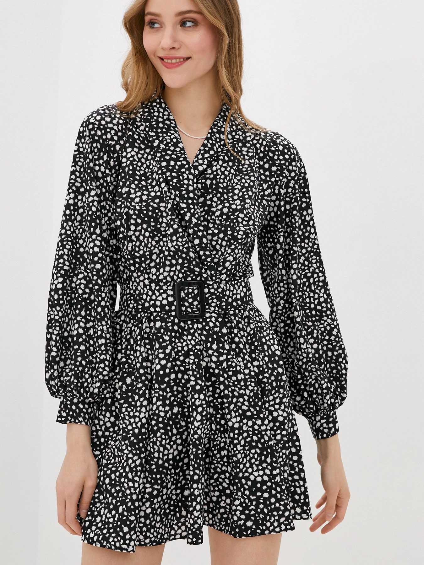 Платья ISSA Plus модель 13168_black Фото