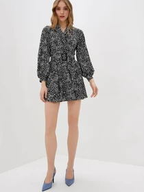 Платья ISSA Plus модель 13168_black Фото