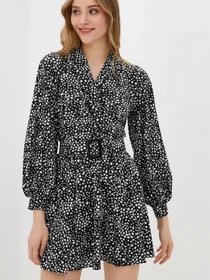 Платья ISSA Plus модель 13168_black Фото