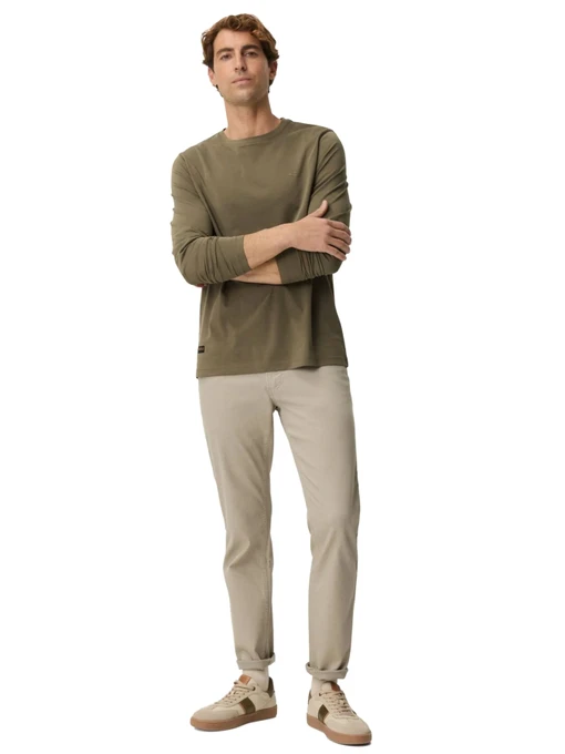 Бавовняний Чоловічий Лонгслів Camel Active T-shirts 1/1 sleeves фото 3