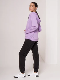 Костюми ISSA Plus модель 13103B_blacklilac Фото