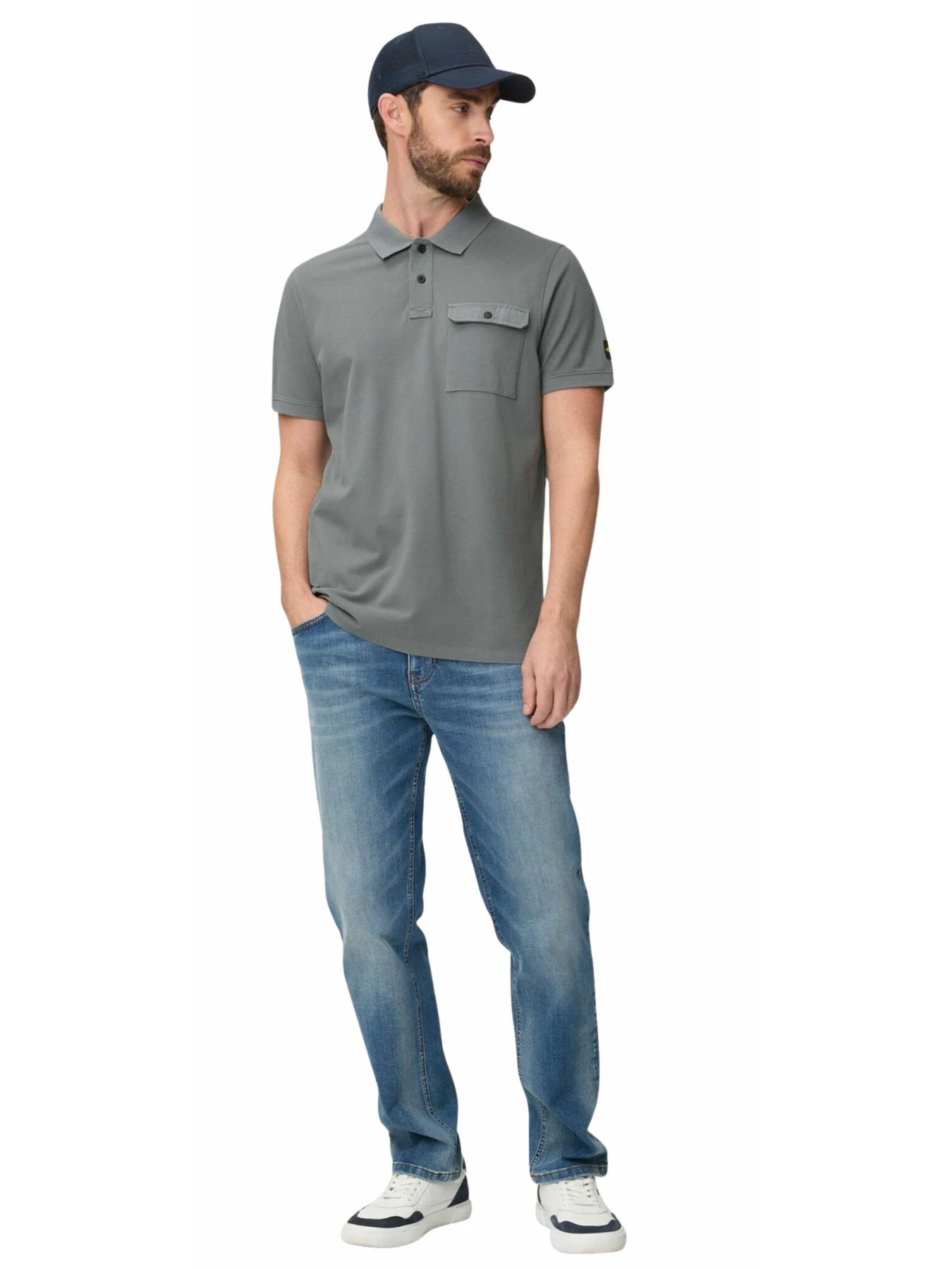 Футболки і поло Camel Active Polos 1/2 sleeves модель 409920-7P28-45 Футболки і поло Camel Active Polos 1/2 sleeves модель 409920-7P28-45 Фото