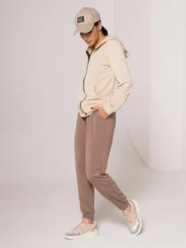 Костюмы ISSA Plus модель 13103B_brownbeige Фото