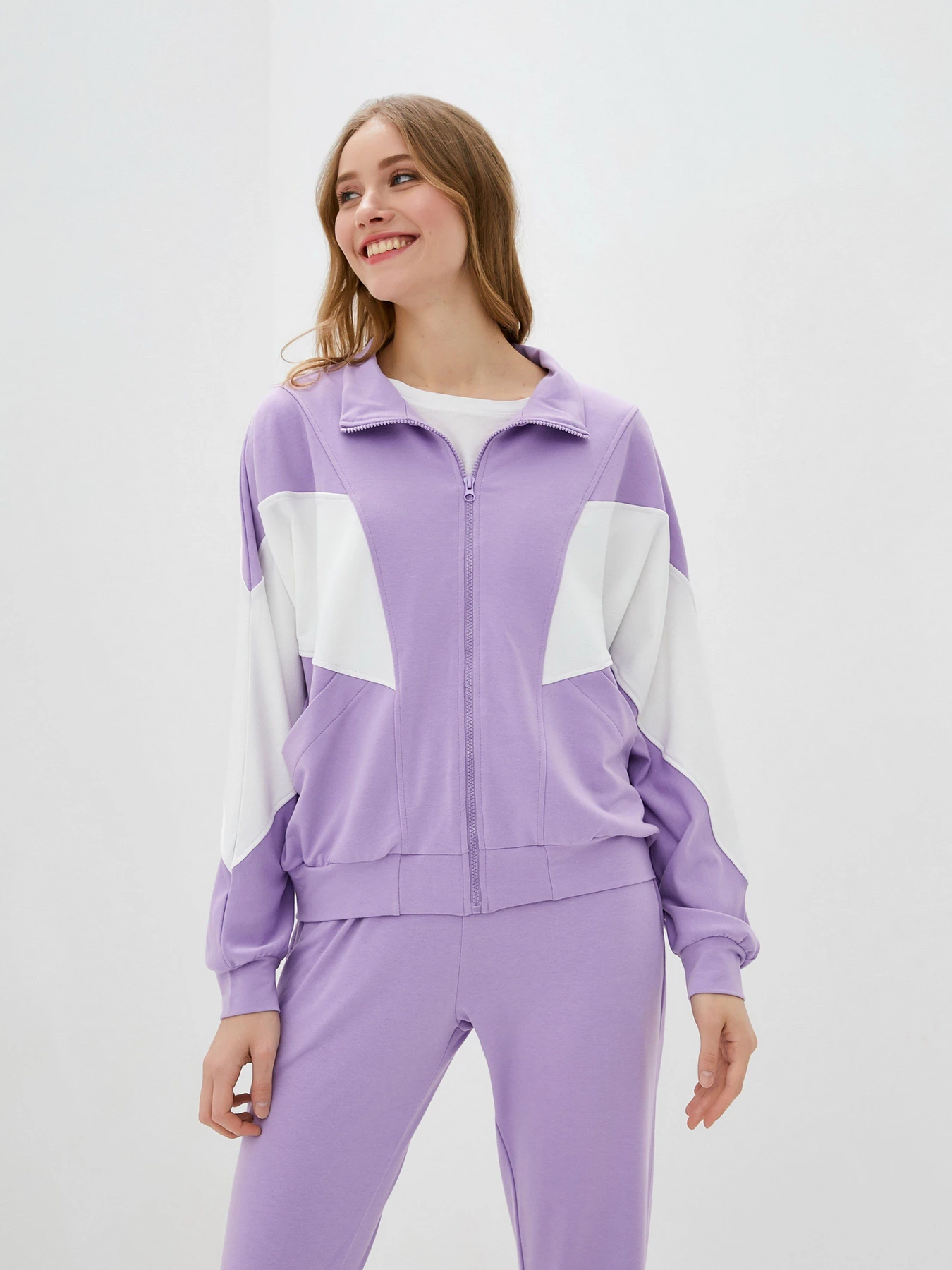 Костюми ISSA Plus модель 13135_lilac Костюми ISSA Plus модель 13135_lilac Фото