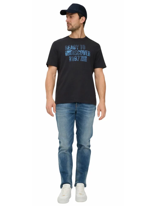 Бавовняна Чоловіча Футболка Camel Active T-shirts 1/2 sleeves фото 3