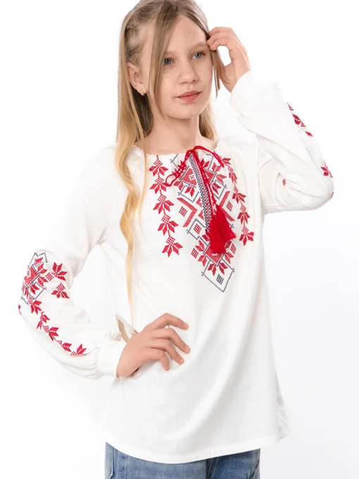 Лляна Дитяча Вишита сорочка Носи своє фото 2