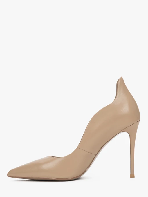 Шкіряні Жіночі Туфлі на підборах Estro фото 2