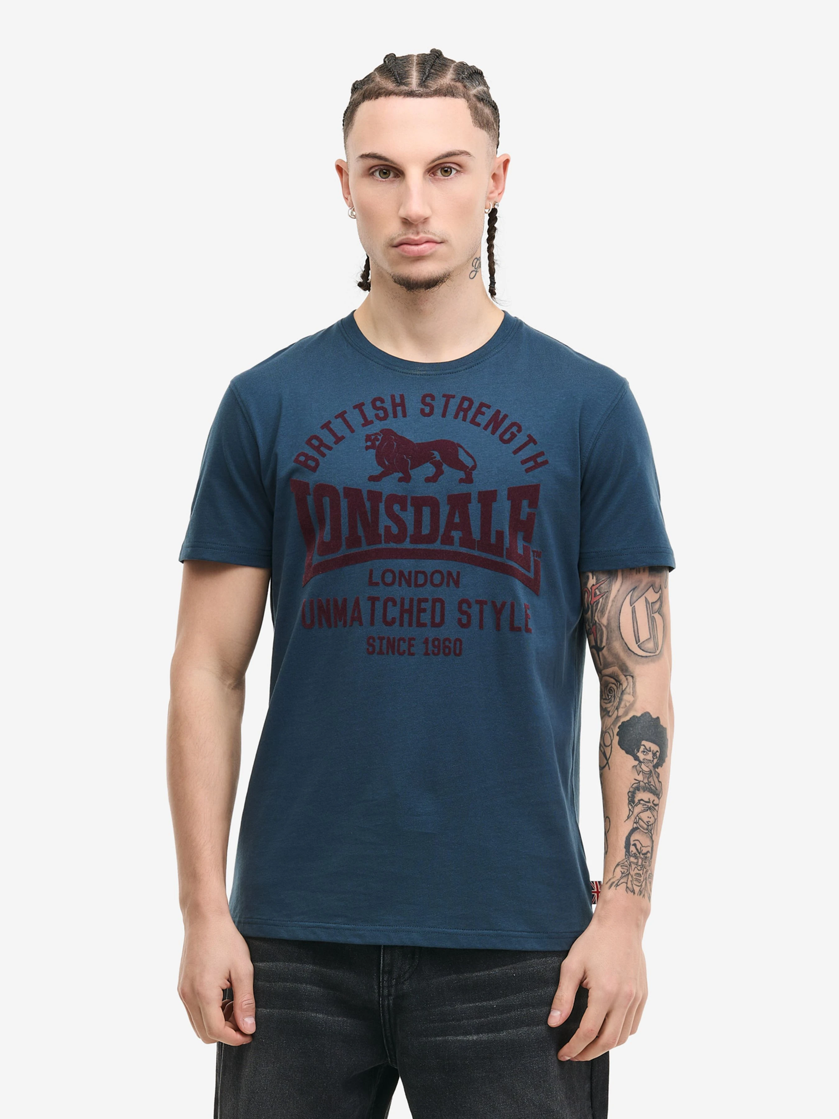 Бавовняна Чоловіча Футболка Lonsdale HUDSWELL