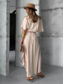 Платья Jadone Fashion модель Suknya_Rouz_bej Фото
