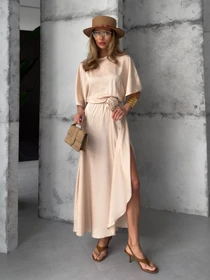 Платья Jadone Fashion модель Suknya_Rouz_bej Фото