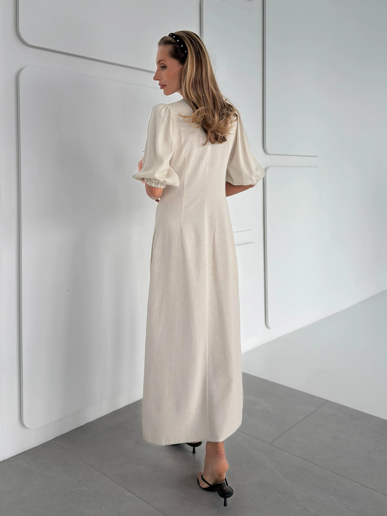 Платья Jadone Fashion модель Suknya_Lavita_bej Фото