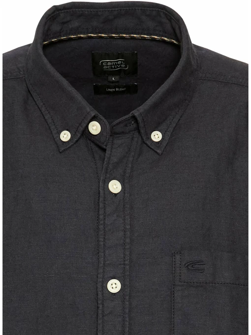 Лляна Чоловіча Сорочка повсякденна Camel Active Shortsleeve shirt фото 3