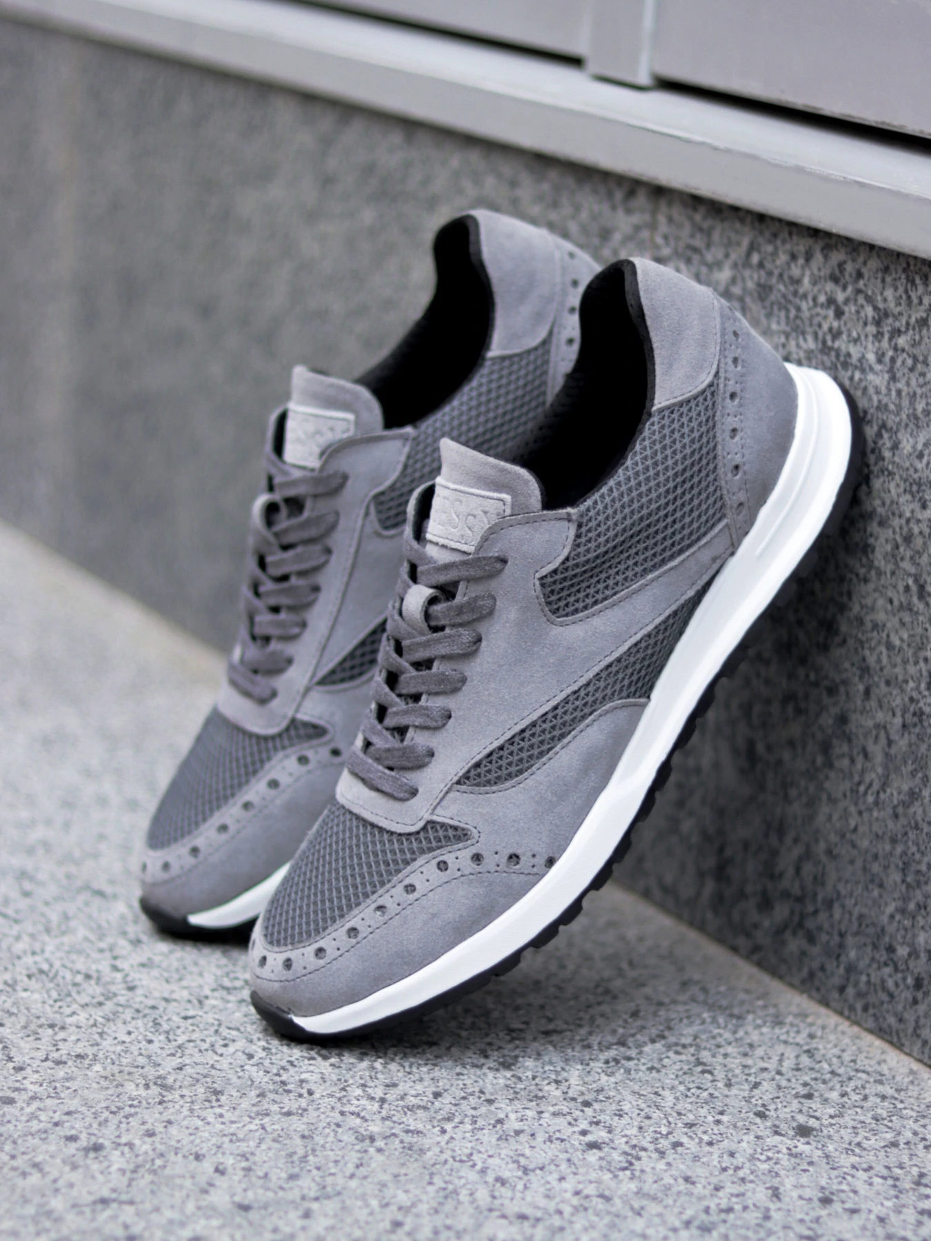 Кроссовки Legessy модель BRUNO_CAGE_GREY Фото