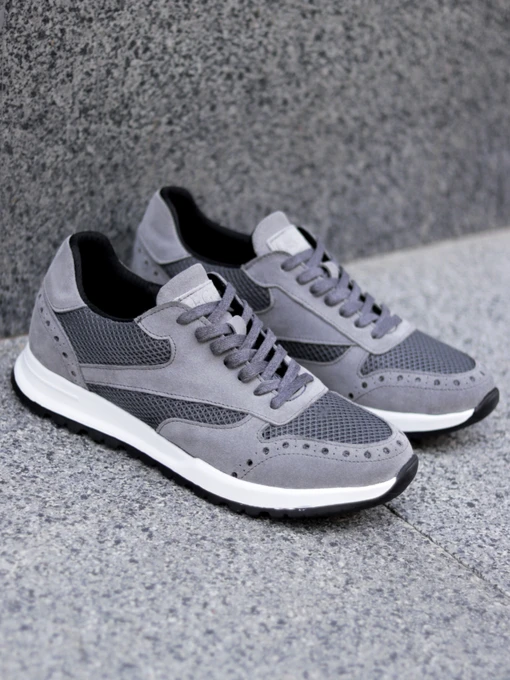 Кроссовки Legessy модель BRUNO_CAGE_GREY Фото