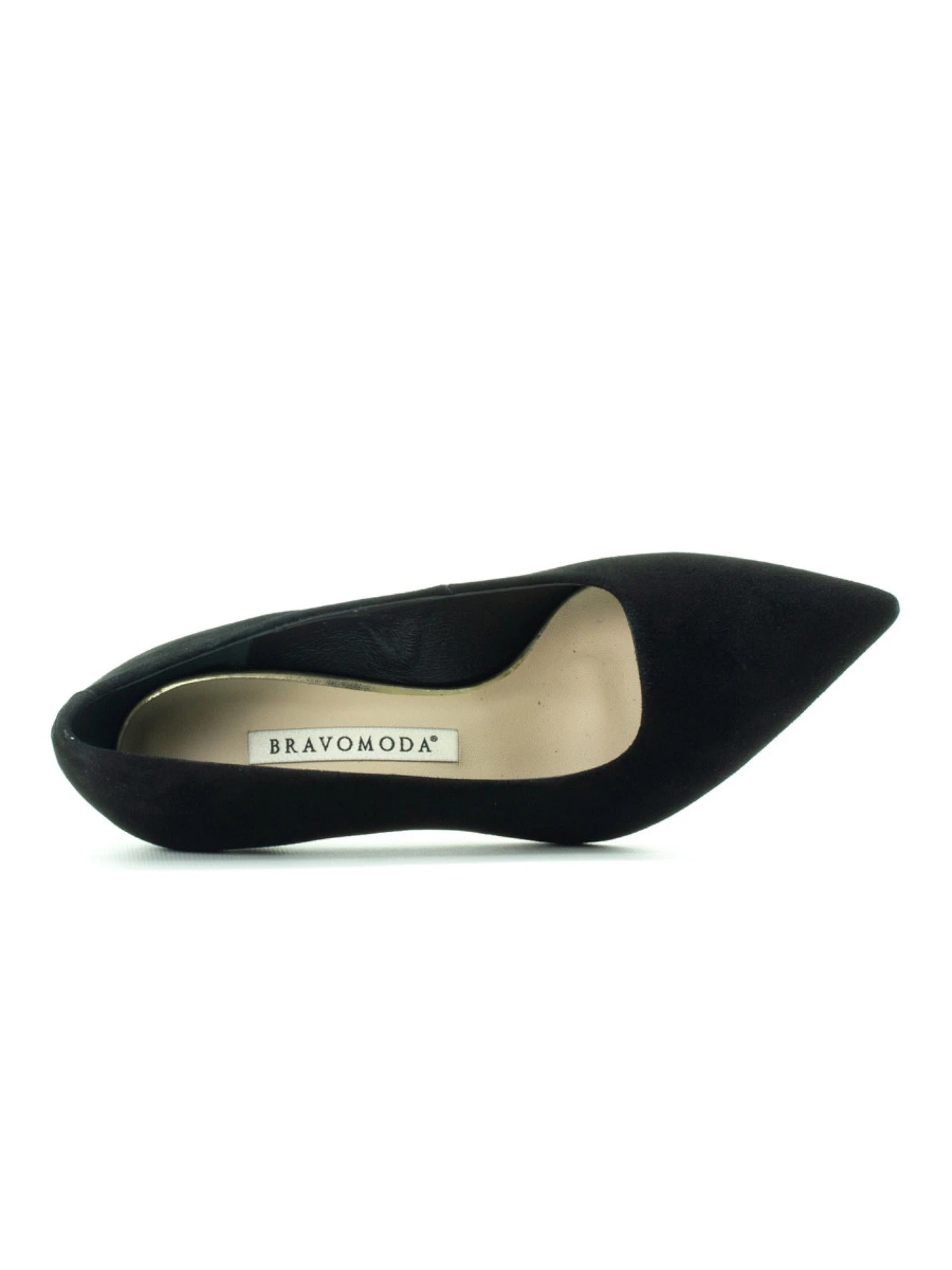 Туфли и лоферы BRAVOMODA модель 0408 Czarny zamsz Туфли и лоферы BRAVOMODA модель 0408 Czarny zamsz Фото