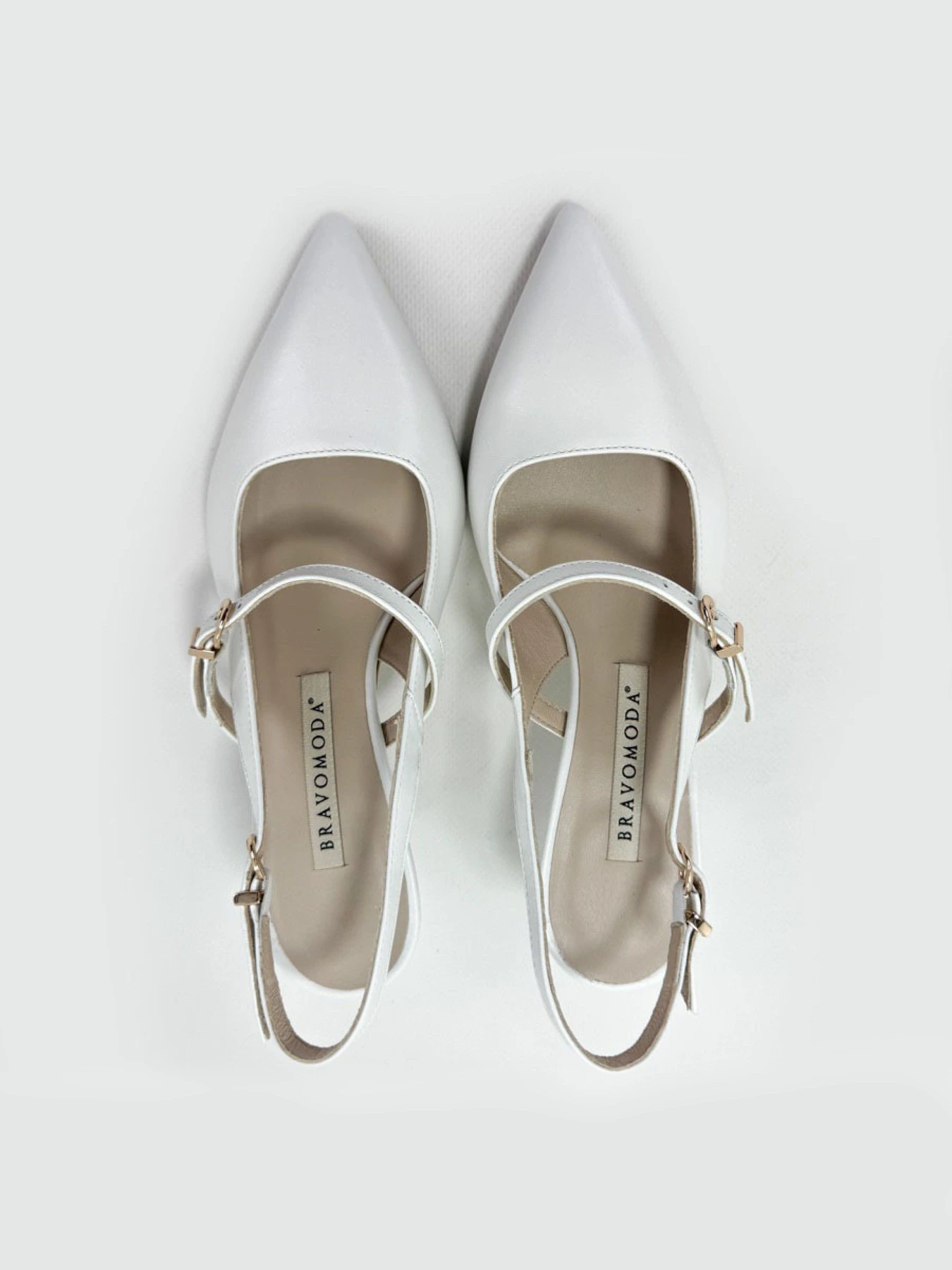 Туфли и лоферы BRAVOMODA модель 0342 White Фото