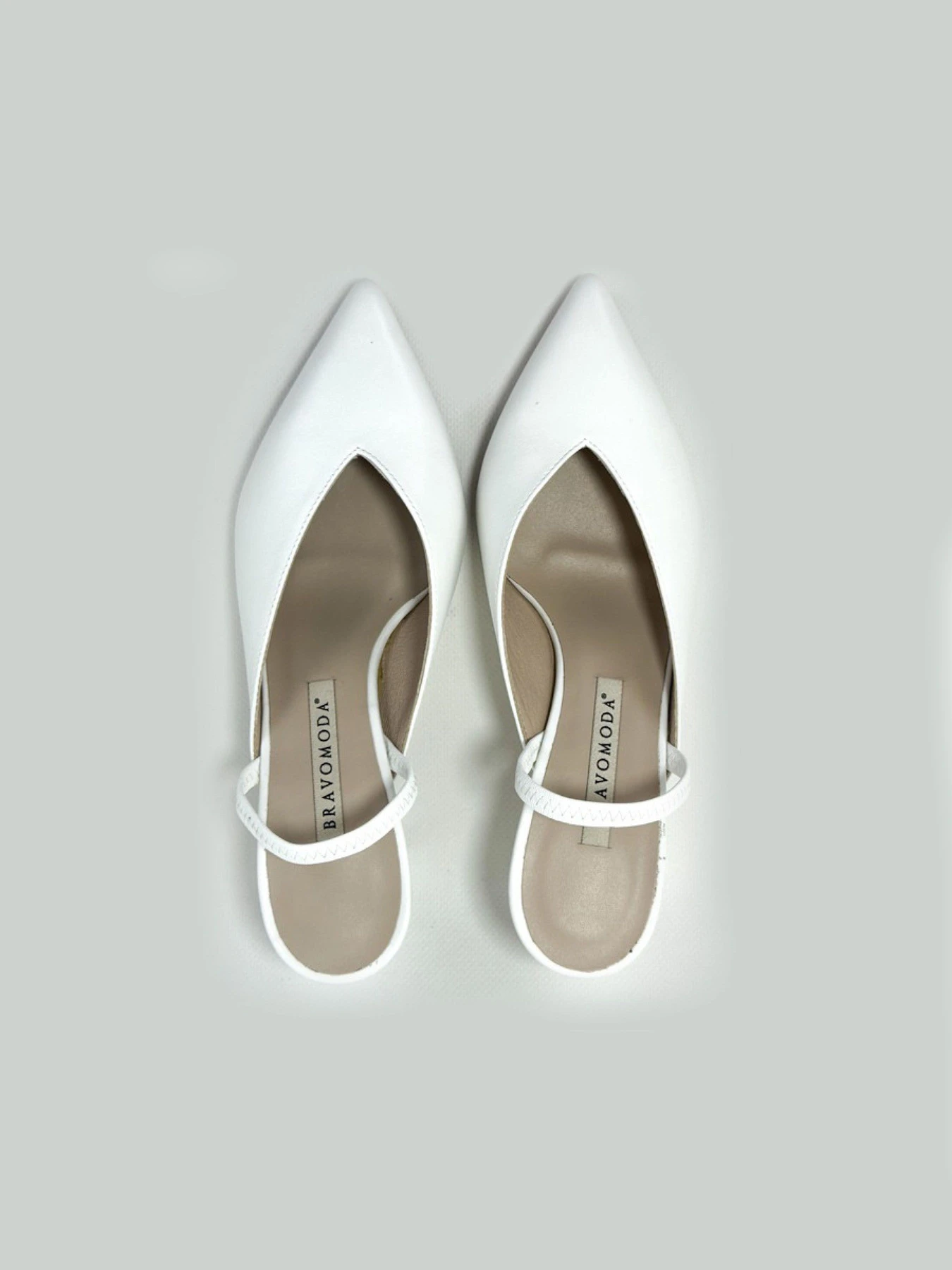 Туфли и лоферы BRAVOMODA модель 0262 White Фото
