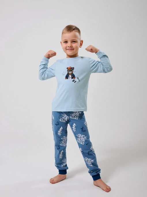 Бавовняна Дитяча Піжама SMIL фото 3
