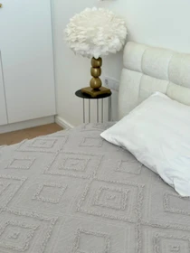 Покрывало Diamond Nordic , светло-серый. Cosy модель DN180200LG Фото