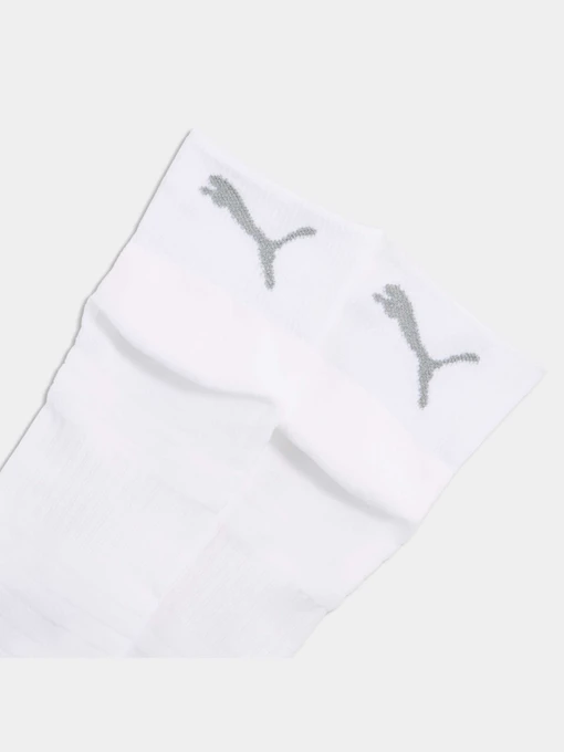 PUMA Unisex Running Quarter Набір шкарпеток колір білий фото 2