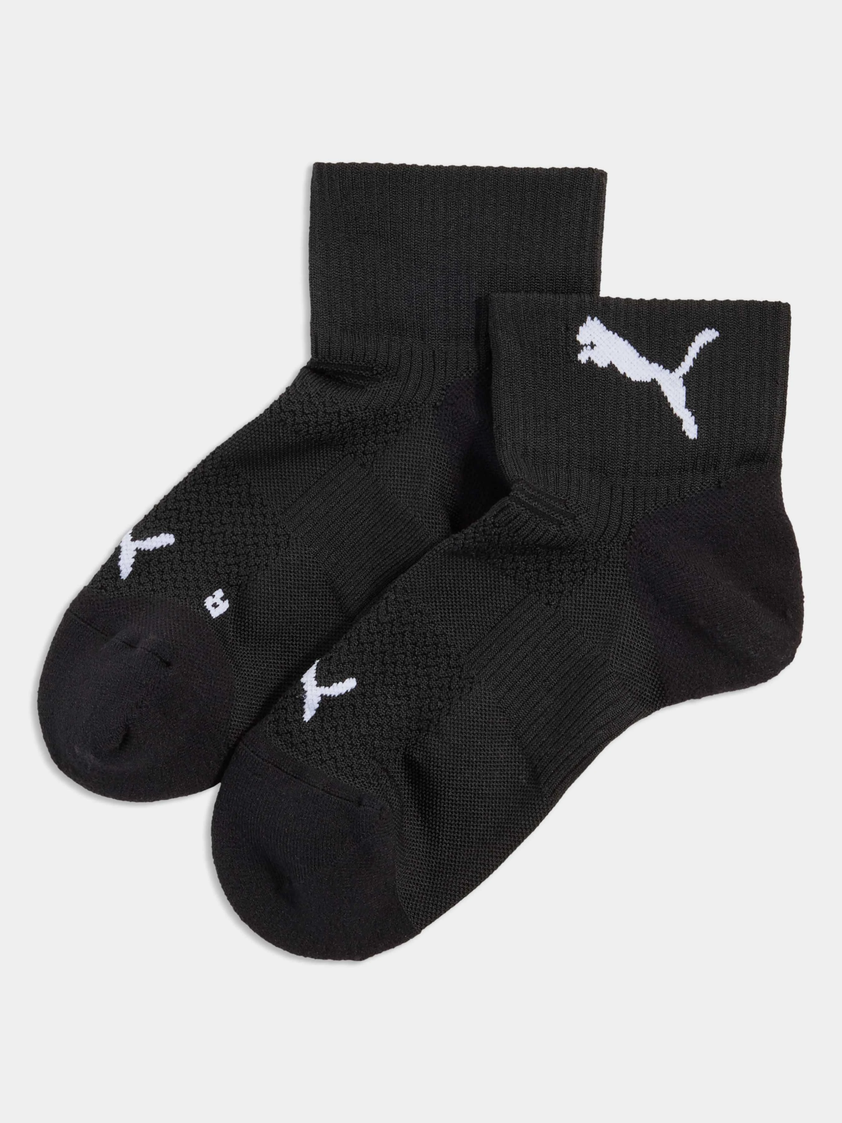 PUMA Unisex Elite Running Qu Шкарпетки колір чорний