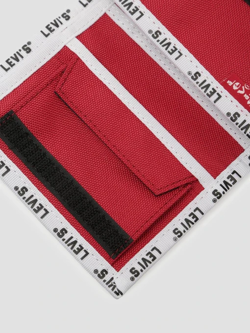 Levi's Портмоне колір червоний фото 2