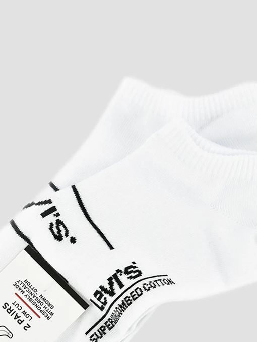 Levi's Набір шкарпеток колір білий фото 2