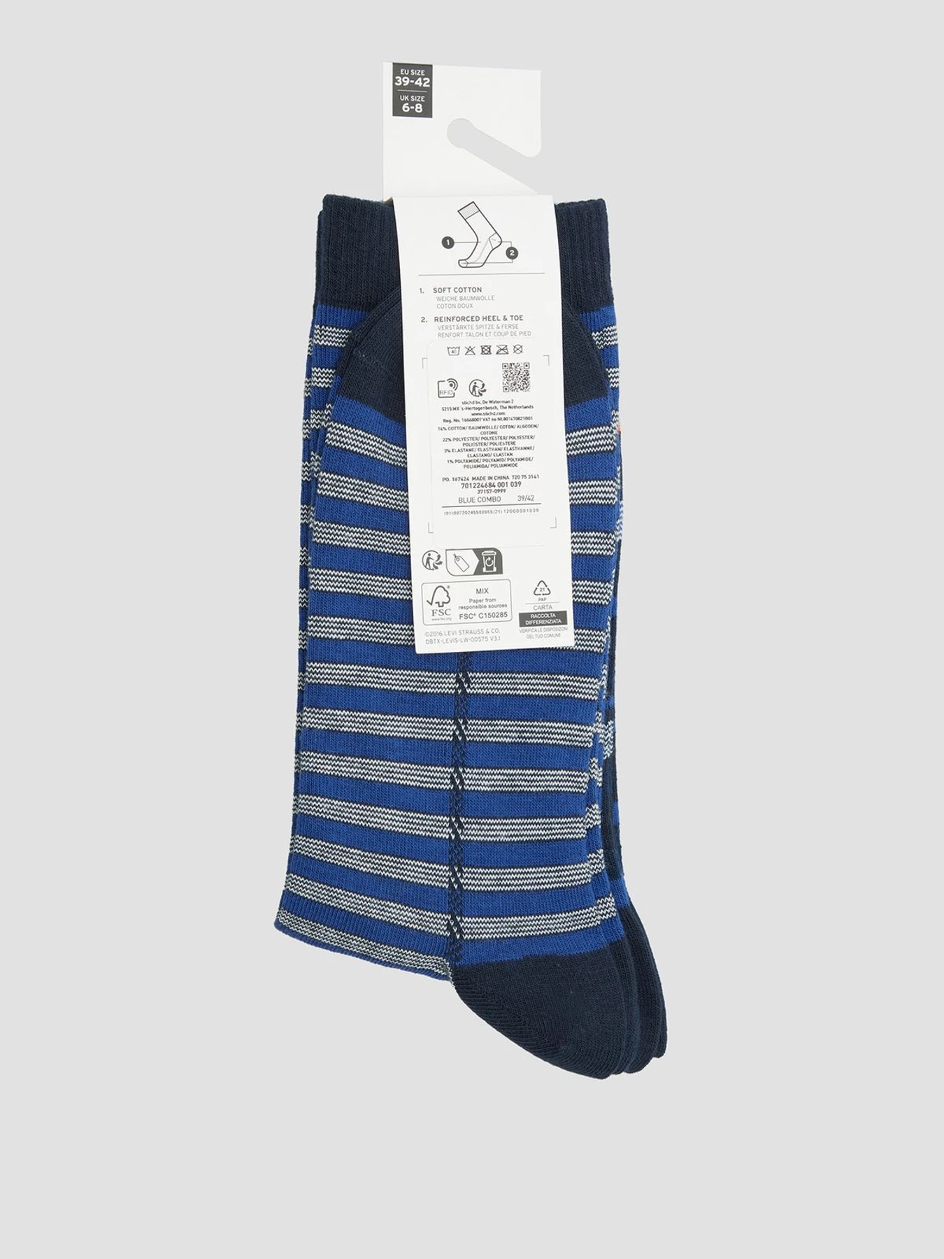 Носки и гольфы Levi's модель 701224684;001 Носки и гольфы Levi's модель 701224684;001 Фото