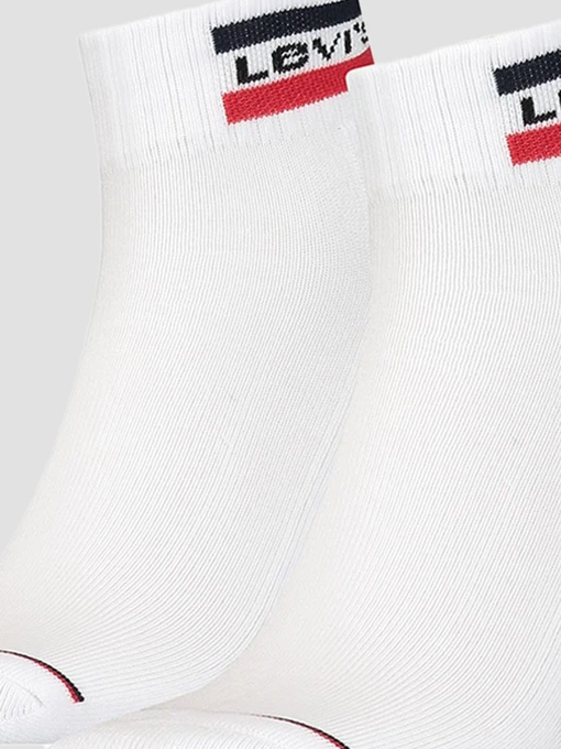 Levi's Набір шкарпеток колір білий фото 2