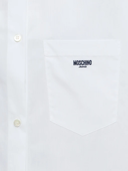 Бавовняна Жіноча Сорочка класична Moschino фото 3