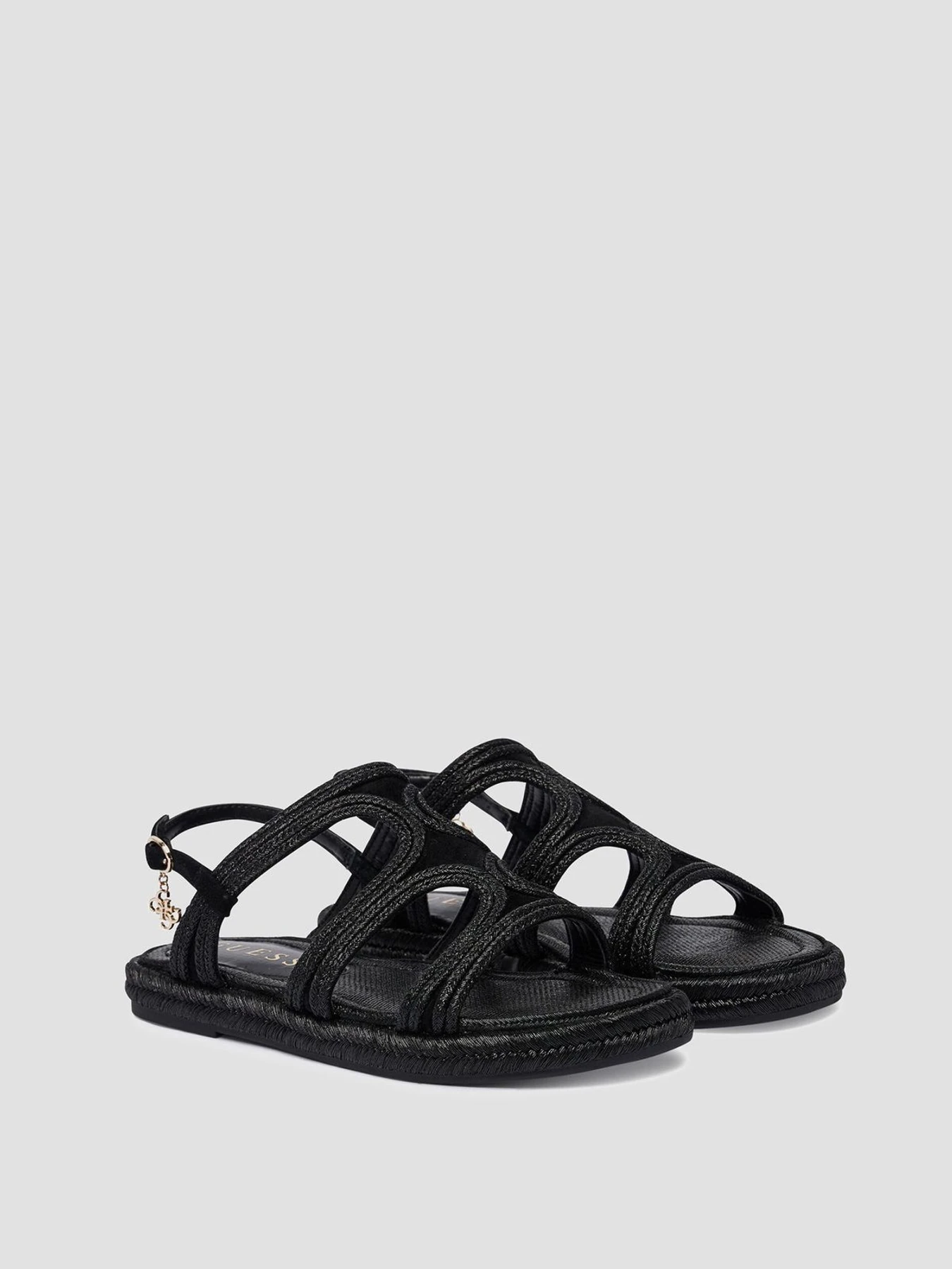 Сандалии GUESS модель FLJKLR.FAB03;BLACK Сандалии GUESS модель FLJKLR.FAB03;BLACK Фото