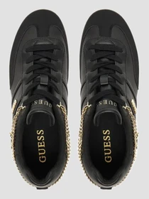 Кеди GUESS модель FLTNAO.LEA12;BLACK Фото