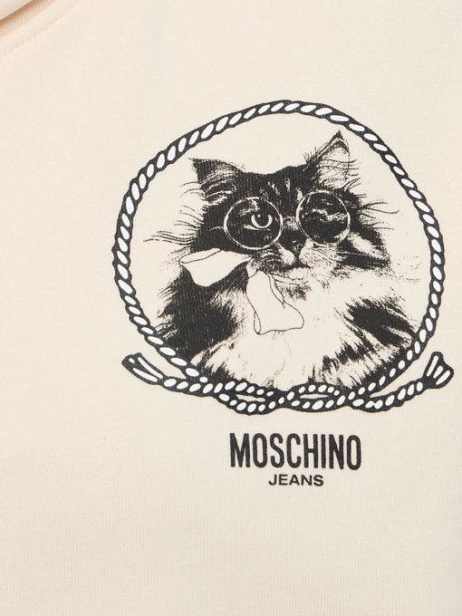 Бавовняне Жіноче Худі Moschino фото 3
