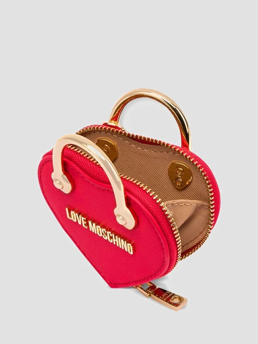 Moschino Ключниця колір червоний фото 3